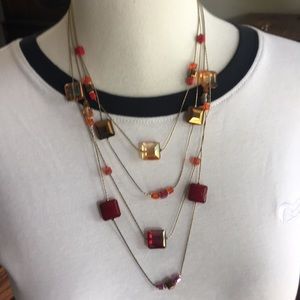 NWOT c.A.K.e. by Ali Khan gold chain. necklace.